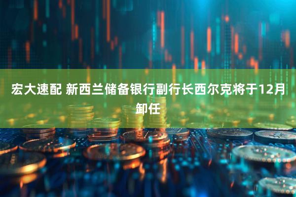 宏大速配 新西兰储备银行副行长西尔克将于12月卸任